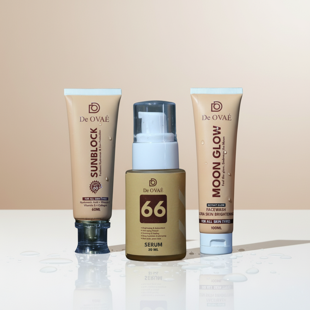 de ovaÉ signature skincare collection pack of 3